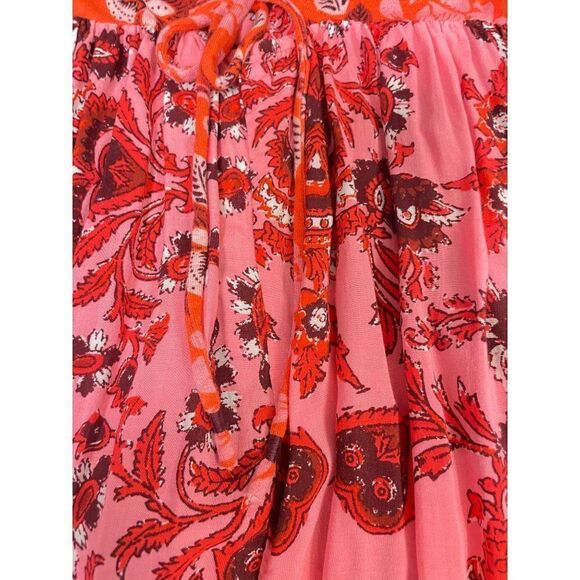 Free People Women's La Bamba Floral Baby Doll Pullover Top Small - Picture 7 of 7